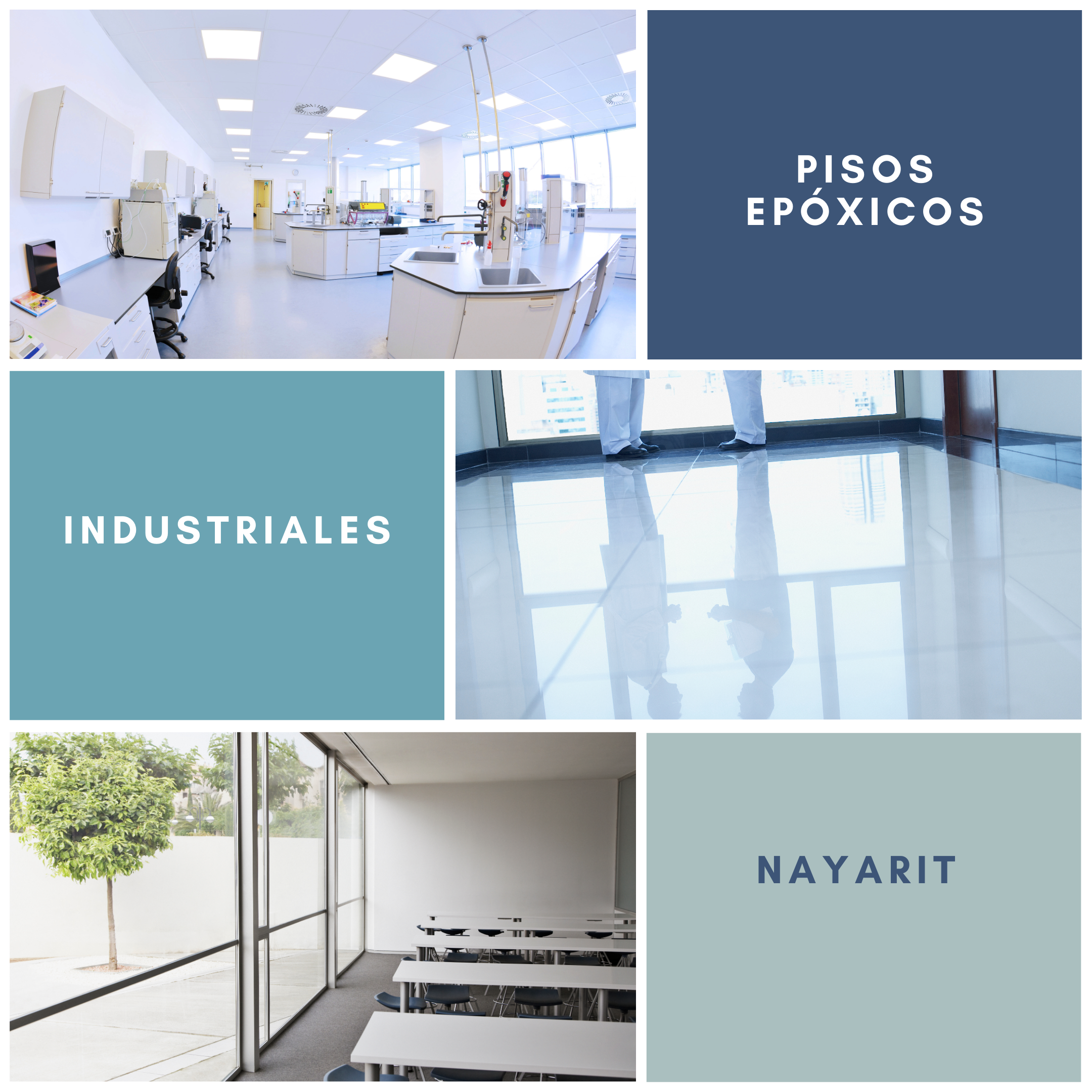 Pisos Epóxicos Industriales  en Nayarit